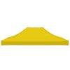 Střecha k party stanu 4 x 3 m žlutá 270 g/m² 315361