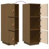 Skříň highboard medově hnědá 34x40x108,5 cm masivní borovice 820170