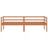 Rám postele medově hnědý masivní borovice 90 x 200 cm 322053