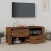 TV skříňka hnědý dub 100 x 35 x 40 cm kompozitní dřevo 823106