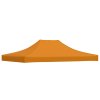 Střecha k party stanu 4 x 3 m oranžová 270 g/m² 315355