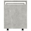 Kancelářský kontejner betonově šedý 60x45x60cm kompozitní dřevo 816612