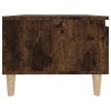 Odkládací stolky 2 ks kouřový dub 50x46x35 cm kompozitní dřevo 819511