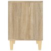 Noční stolky 2 ks dub sonoma 40x35x50 cm 821865