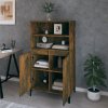 Skříň highboard kouřový dub 60 x 36 x 110 cm kompozitní dřevo 821233