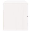 Nástěnný noční stolek bílý 50x36x40 cm 820978