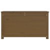 Úložný box medově hnědý 80x40x45,5 cm masivní borovice 823537