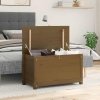 Úložný box medově hnědý 80x40x45,5 cm masivní borovice 823537