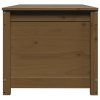 Úložný box medově hnědý 110 x 50 x 45,5 cm masivní borovice 823542
