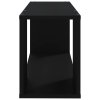 TV stolek černý 80 x 24 x 32 cm kompozitní dřevo 809108