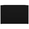 Noční stolek černý 57 x 55 x 36 cm kompozitní dřevo 816553