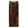 Konzolový stolek kouřový dub 102 x 30 x 80 cm kompozitní dřevo 815219