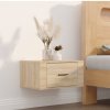 Nástěnné noční stolky 2 ks dub sonoma 50x36x25 cm 816847