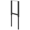 Nastavitelné rámy pracovního stolu 2 ks kov 55 x (69–95,5) cm 147931