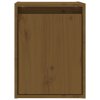 Nástěnné skříňky 2 ks medově hnědé 30x30x40 cm masivní borovice 813482