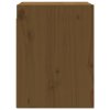 Nástěnné skříňky 2 ks medově hnědé 30x30x40 cm masivní borovice 813482