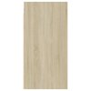 TV stolek dub sonoma 30,5x30x60 cm kompozitní dřevo 803332