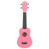 Set soprano ukulele s obalem pro děti růžové 23" 70153