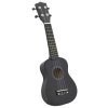 Set soprano ukulele s obalem pro děti černé 21" 70147