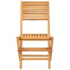 Skládací zahradní židle 2 ks 47x62x90 cm masivní teakové dřevo 362761
