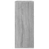 Příborník šedý sonoma 60 x 30 x 75 cm kompozitní dřevo 815376