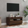 TV skříňka s LED osvětlením hnědý dub 80 x 35 x 40 cm 815725