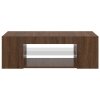 TV skříňka s LED osvětlením hnědý dub 90 x 39 x 30 cm 822667