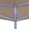 Střecha k party stanu 4 x 3 m taupe 270 g/m² 315356
