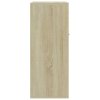 Příborník dub sonoma 60 x 30 x 75 cm kompozitní dřevo 800714