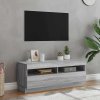 TV skříňka s LED osvětlením šedá sonoma 100 x 35 x 40 cm 815721