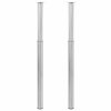 2 teleskopické stolové nohy z nerezová ocel 710 mm - 1100 mm 242152