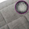 Zátěžová deka šedá 138 x 200 cm 6 kg textil 350718