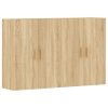 Nástěnné skříňky 2 ks dub sonoma kompozitní dřevo 3197875