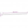 Montážní lišta stříbrná 1 m nerezová ocel 153875