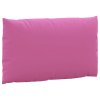 Podušky na nábytek z palet 3 ks růžové oxfordská tkanina 361790
