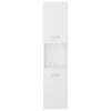 Koupelnová skříňka bílá 30 x 30 x 130 cm kompozitní dřevo 804997