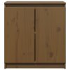 Odkládací skříňka medově hnědá 60 x 36 x 65 cm masivní borovice 808101