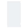 Příborník bílý 37,5 x 35,5 x 67,5 cm kompozitní dřevo 816200