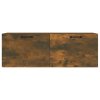 Nástěnná skříňka kouřový dub 100x36,5x35 cm kompozitní dřevo 817612