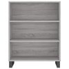 Skříň highboard šedá sonoma 69,5 x 34 x 180 cm kompozitní dřevo 3196097