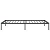 Kovový rám postele černý 100 x 200 cm 350841