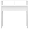 Konzolový stolek bílý 78 x 30 x 80 cm kompozitní dřevo 808296