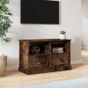 TV skříňka kouřový dub 80 x 35 x 50 cm kompozitní dřevo 816285