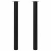 2 teleskopické stolové nohy černé 710 mm - 1100 mm 242153