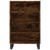 Skříň highboard kouřový dub 57 x 35 x 90 cm kompozitní dřevo 827241