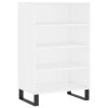 Skříň highboard bílá 57 x 35 x 90 cm kompozitní dřevo 827236