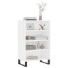 Skříň highboard bílá 57 x 35 x 90 cm kompozitní dřevo 827236
