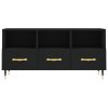 TV skříňka černá 102 x 36 x 50 cm kompozitní dřevo 829013