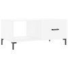 Konferenční stolek bílý 90 x 50 x 40 cm kompozitní dřevo 829212