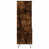 Skříň highboard kouřový dub 40 x 36 x 110 cm kompozitní dřevo 831513
